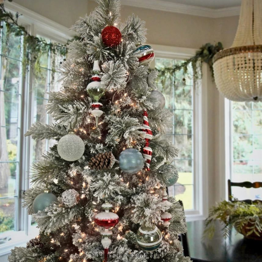 decoration | National Tree Company 24 Piece HGTV Home Collection Nostalgic Traditions Ornaments F2L4F538